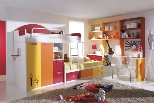 lit-mezzanine-avec-bureau-chambre-moderne-d'enfant