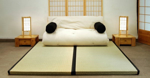 matelas-futon-un-intérieur-japonais