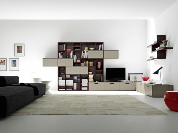 salon-et-meuble-design-étagère-futuriste