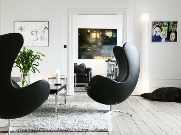 chaise-oeuf-pour-la-maison-moderne-en-noir-slassique-et-élélgant