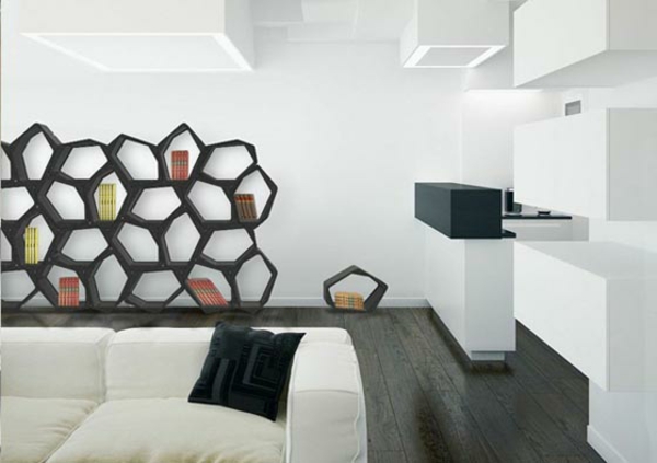 meubles-modulables-design-cool-de-bibliothèque-moderne