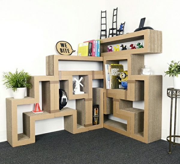 meubles-modulables-étagères-ajustables-en-bois