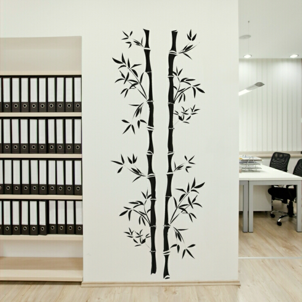 sticker-bambou-décoration-murale-pour-l'office