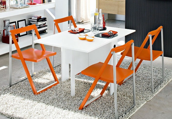 chaise-calligaris-chaises-pliantes-oranges