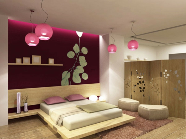 asian style bedroom, bedroom, asian style