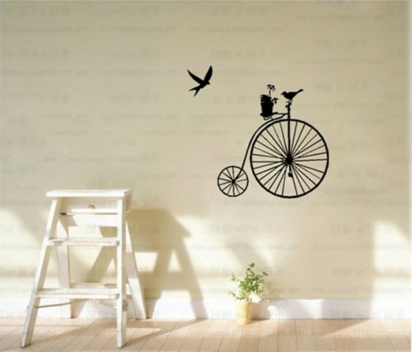 sticker-mural-vélo-retro