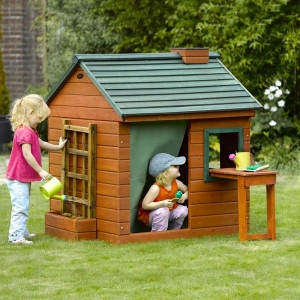 La cabane de jardin pour enfant est une idée superbe pour votre jardin!