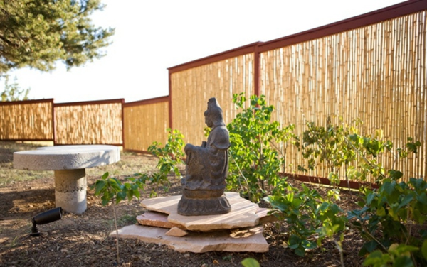 La canisse bambou une clôture de jardin jolie et écologique ... Bambou Créatif clôture
