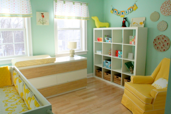 décoration-chambre-bébé-chambre-moderne-originale