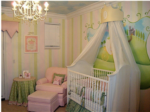 décoration-chambre-bébé-idée-déco-de-petite-princesse