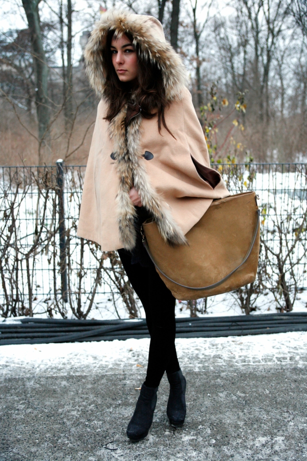 manteau-cape-couleur-pêche