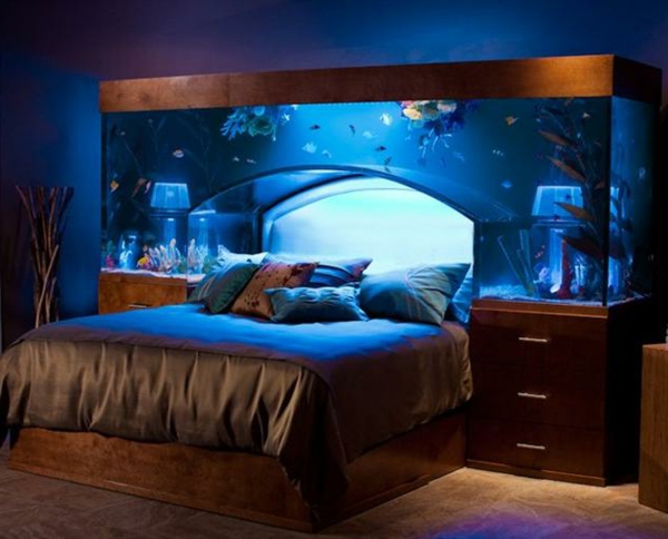 meuble-aquarium-dans-la-chambre-à-coucher