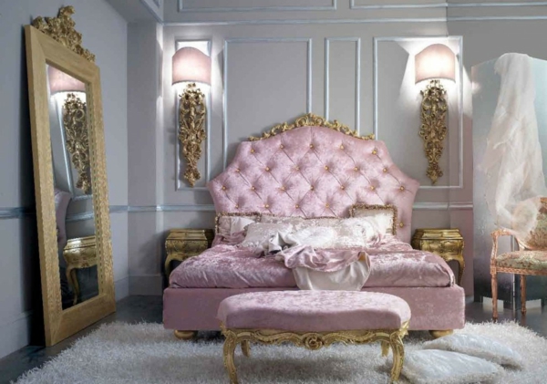 miroir-baroque-chambre-à-coucher-un-style-féminin