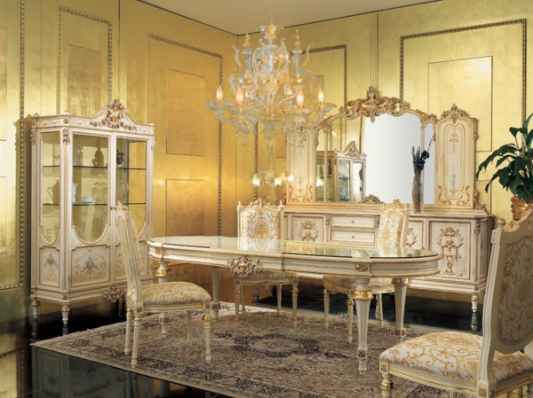 miroir-baroque-salle-de-déjeuner-baroque