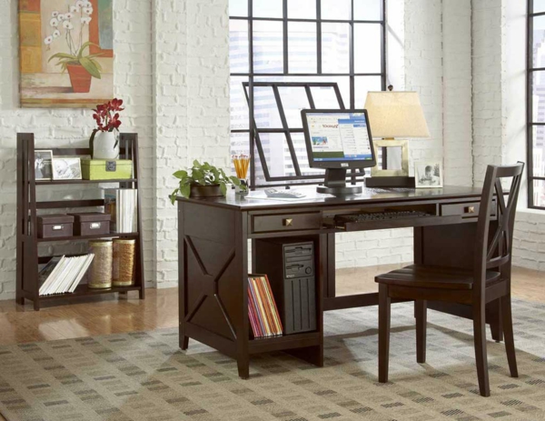 unique-design-pour-votre-bureau-en-bois-foncé-cool-et-classique