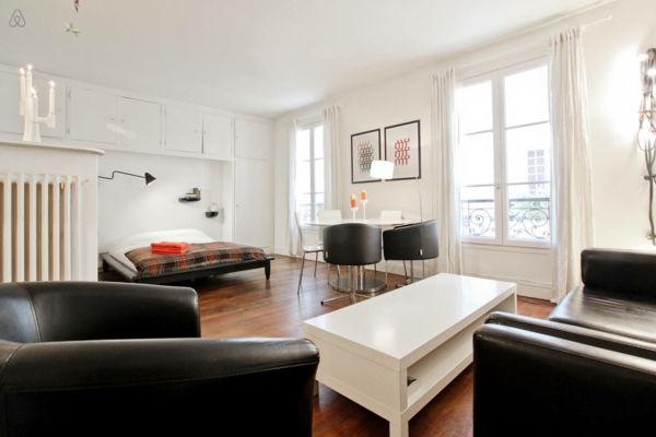 appartement-atypique-à-Paris-intérieur-en-noir-et-blanc
