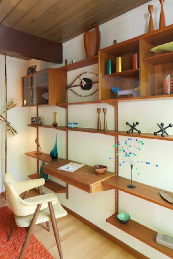 bureau-avec-étagère-design-fantastique-en-bois