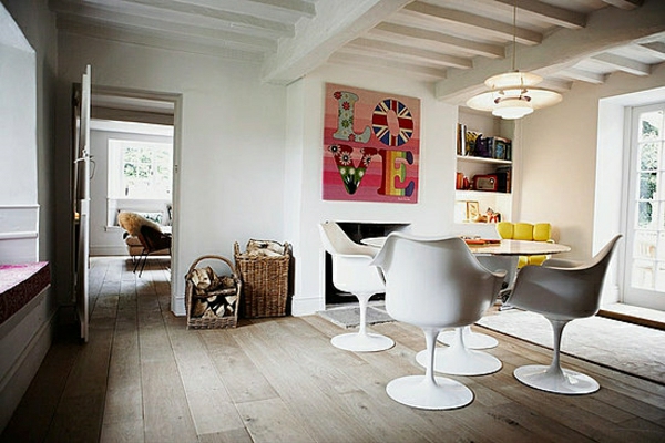 chaise-tulipe-intérieur-loft-artistique