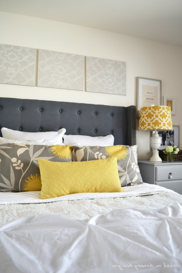 cool-idée-pour-votre-lit-et-la-chambre-à-coucher-en-jaune-retro-style