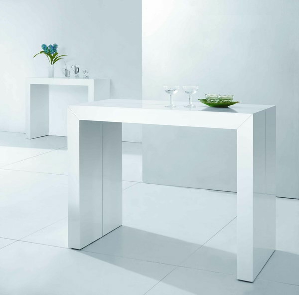 cool-idée-pour-votre-table-blanche-et-design-d'intérieur-minimaliste