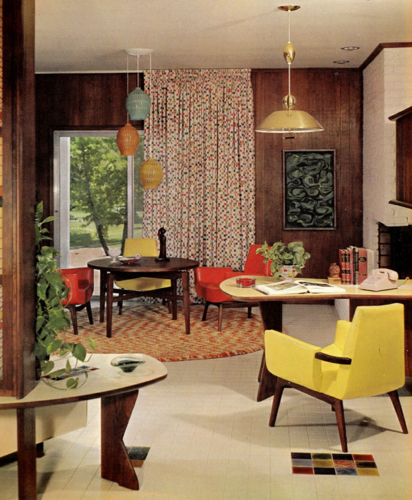 décoration-vintage-chaise-jaune-vintage