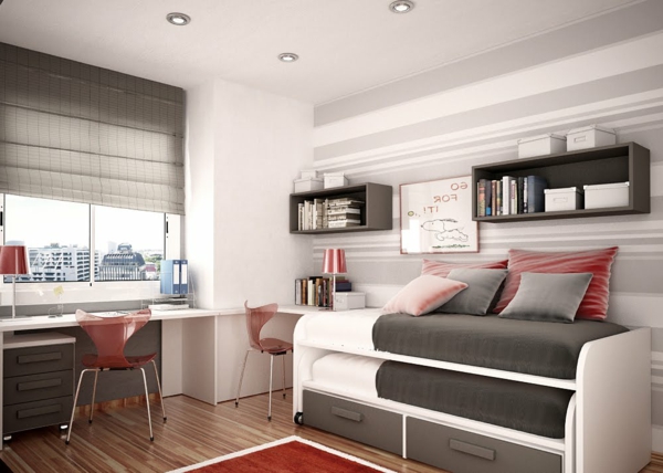 apartment-design-Idées-créatives-pour-votre-petite-maison-chambre-enfant-ou-adolescente-resized