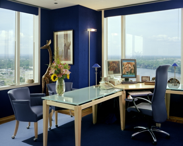 bureau-moderne-intérieur-bleu-superbe