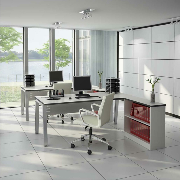 bureau-moderne-un-office-blanc-chez-soi-idées-déco