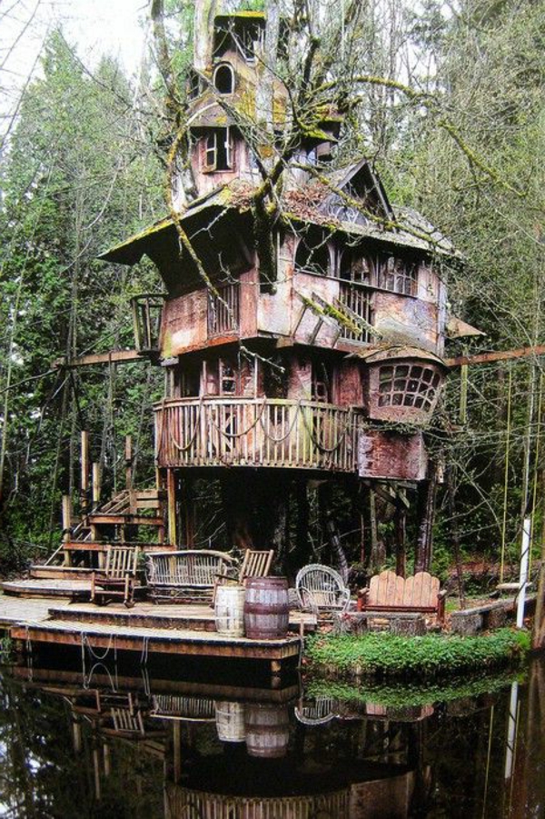 Les cabanes dans les arbres - architecture fantastique au coeur de la forêt - Archzine.fr