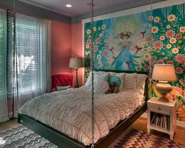Le lit suspendu designs créatifs et incroyables archzine.fr Créatif Chaleureuse Chambre