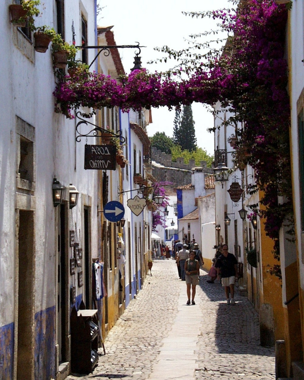obidos-petite-rue-ambiance-méditeranienne-resized