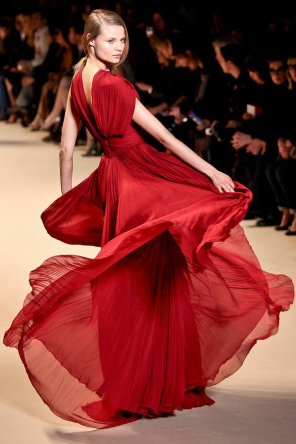 robe-de-soirée-rouge-longue