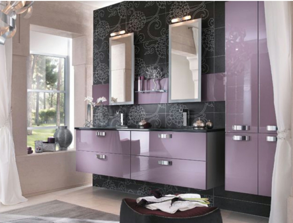 salle-pierres-violet-salle-déco-salle-de-bain-moderne