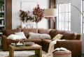 Le canapé d’angle en cuir – 60 idées d’aménagement