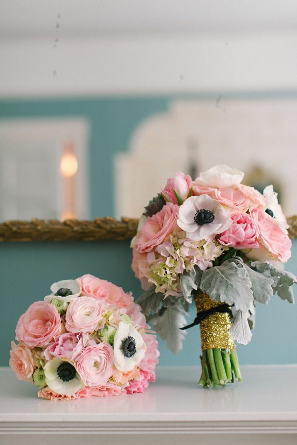 Décoration-florale-originale- mariée-cérémonie-diy