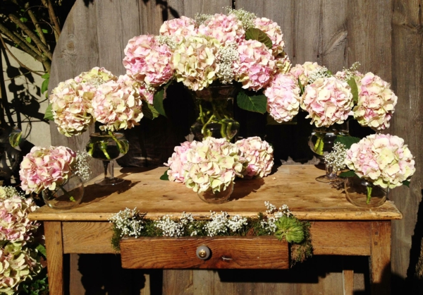Décoration-florale-originale- mariée-cérémonie -fleurs