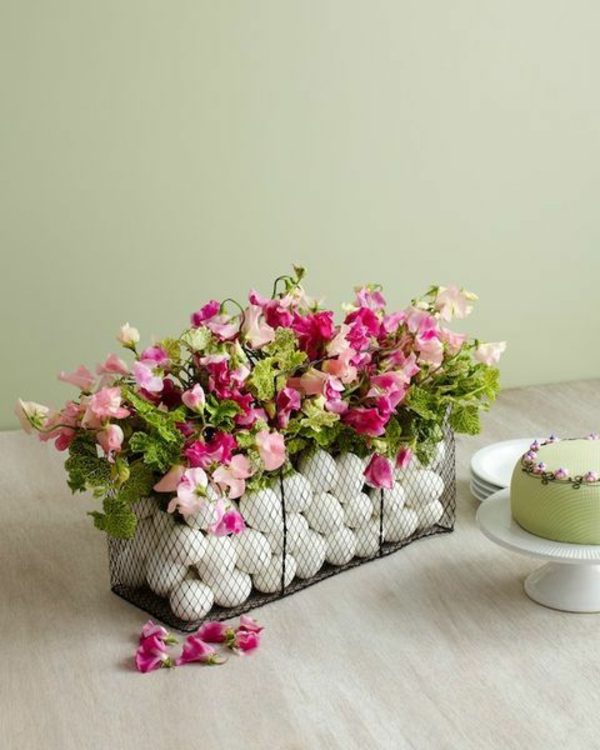 décoration-fleurs-cailloux