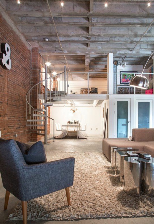 escalier-loft-plafond-gris-industriel-un-beau-appartement-industriel