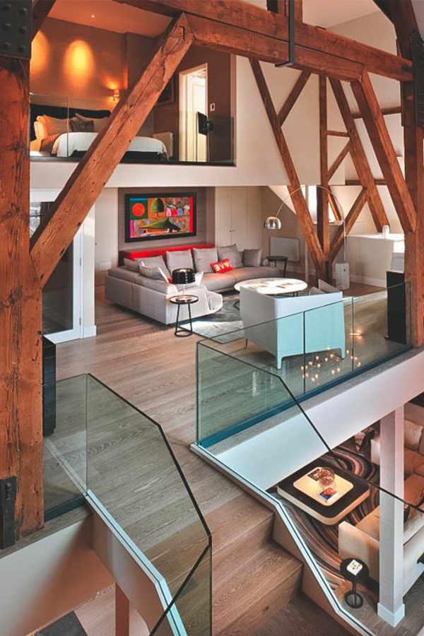 loft-parisien-appartement-merveilleux-de-trois-niveaux