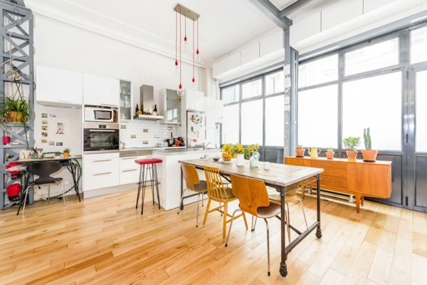 loft-parisien-cuisine-moderne-industrielle