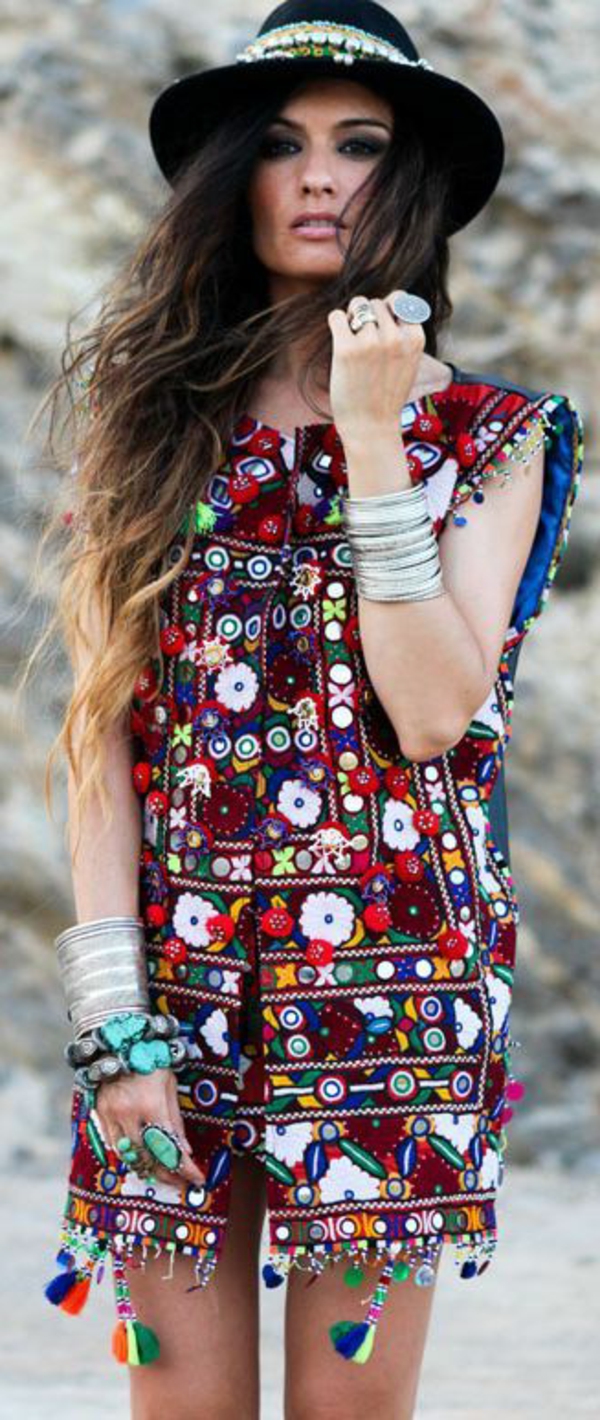 robe-hippie-chic-à-touche-ethno