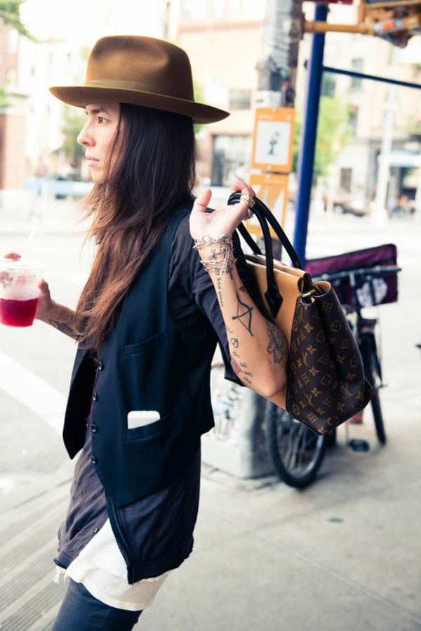 vêtements-moderne-rue-style-chapeau
