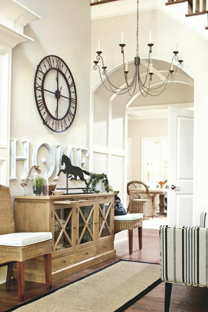 1-meuble-d-appoint-commode-en-bois-idée-chaise-en-bois-décoration-murale