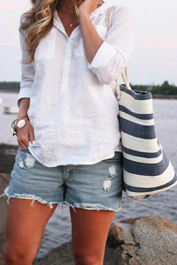 1-sac-de-plage-blanc-bleu-femme-mode-style-bohémien-chemise-blanc