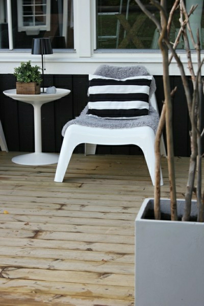 chaise-d-extérieur-en-plastique-blanc-chaise-longue-table-de-jardin-en-plastique