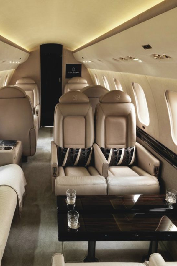 jet-fly-vente-pri-intérieur-luxe-canapé-en-cuir-beige-gris