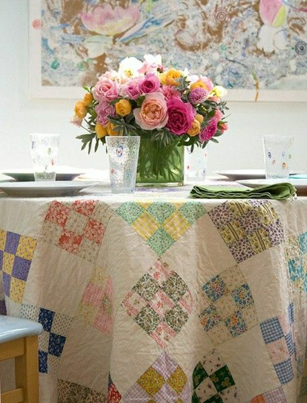nappe-de-table-coloré-fleurs-décoration-de-table-nappe-en-tissu