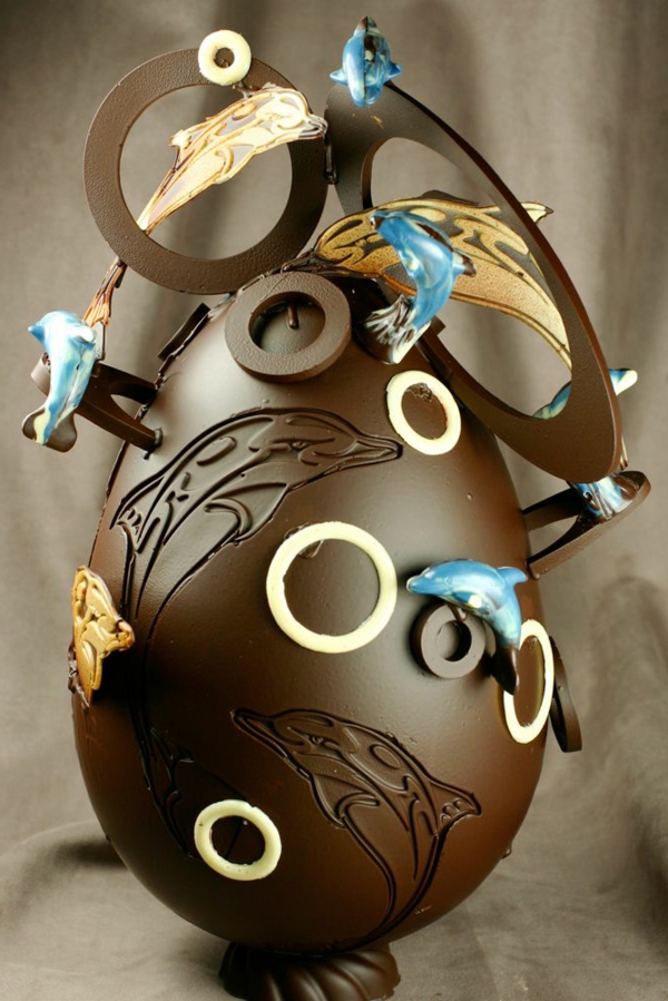 sculpture-en-chocolat-oeuf-de-pâques-original