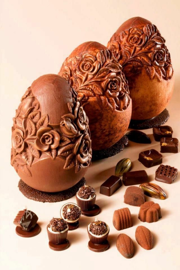 sculpture-en-chocolat-oeufs-de-pâques