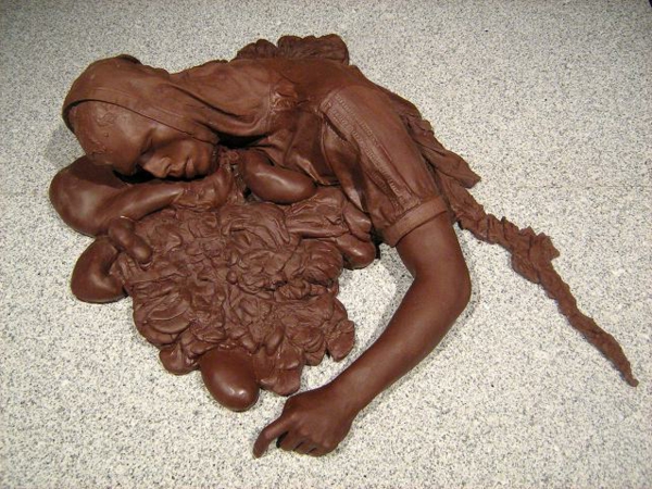 sculpture-en-chocolat-travail-artistique-avec-chocolat